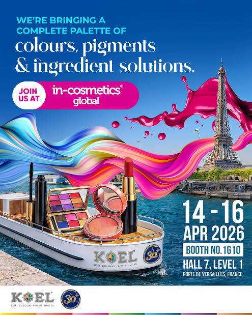 In Cosmetics France 14th to 16th April 2026